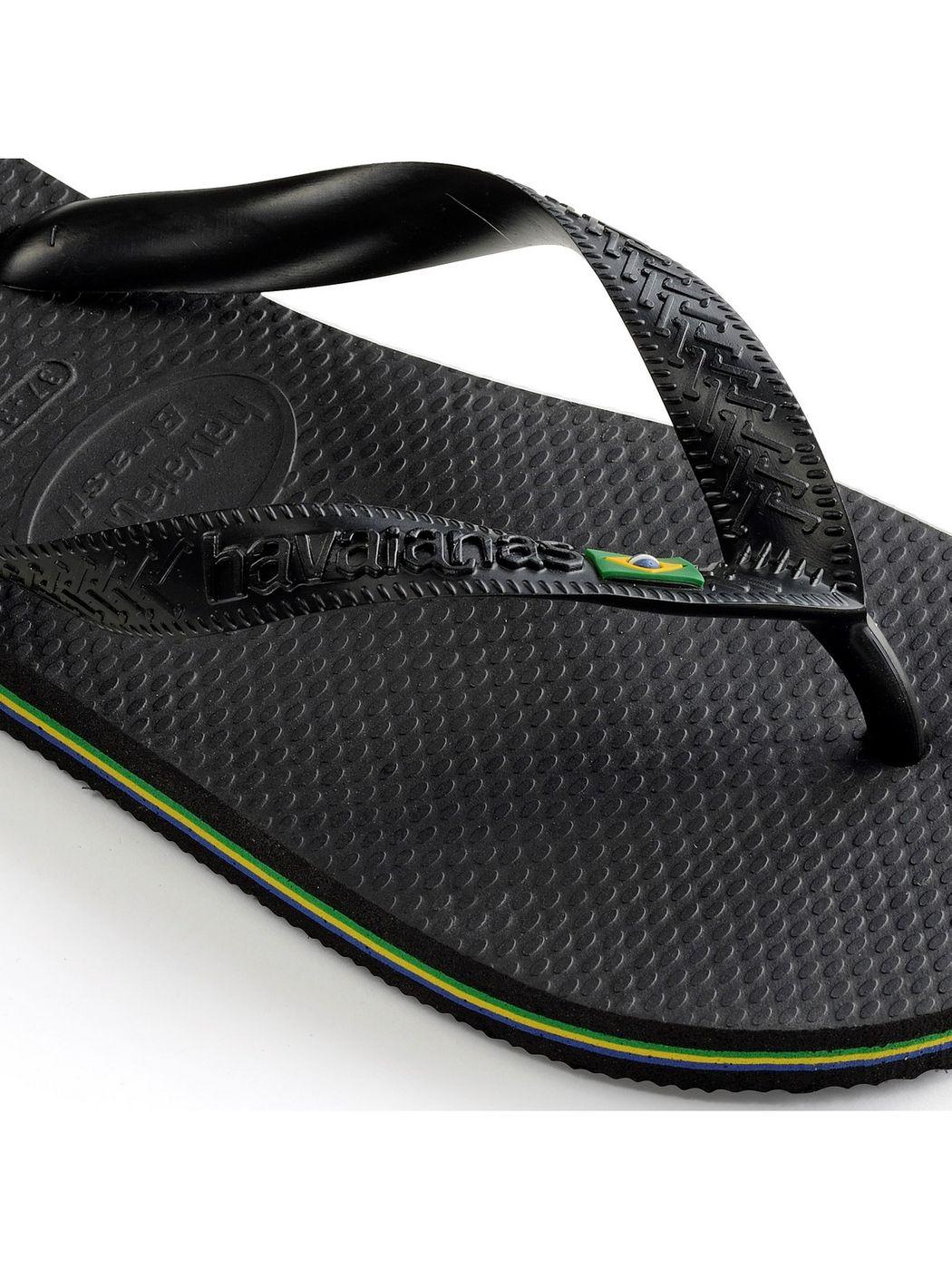 HAVAIANAS Infradito Unisex adulto Hav. Brasil 4000032.0090 Nero - Stilato