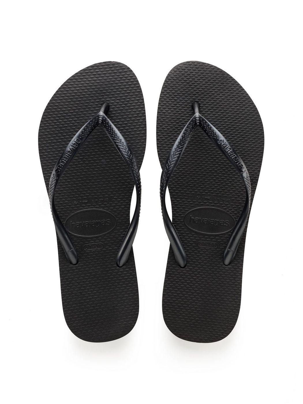 HAVAIANAS Infradito Donna HAV. SLIM 4000030.0090 Nero - Stilato