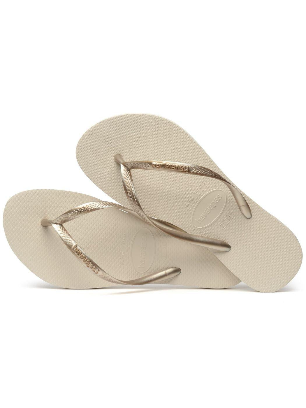 HAVAIANAS Infradito Donna HAV. SLIM 4000030.0121 Beige - Stilato