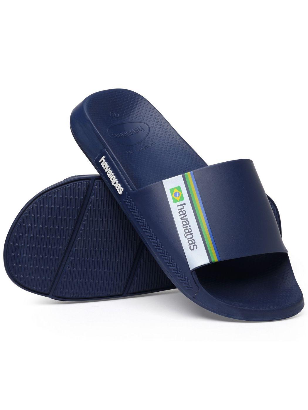 HAVAIANAS Ciabatta Donna Hav. Slide Brasil 4147319.0555 Blu - Stilato