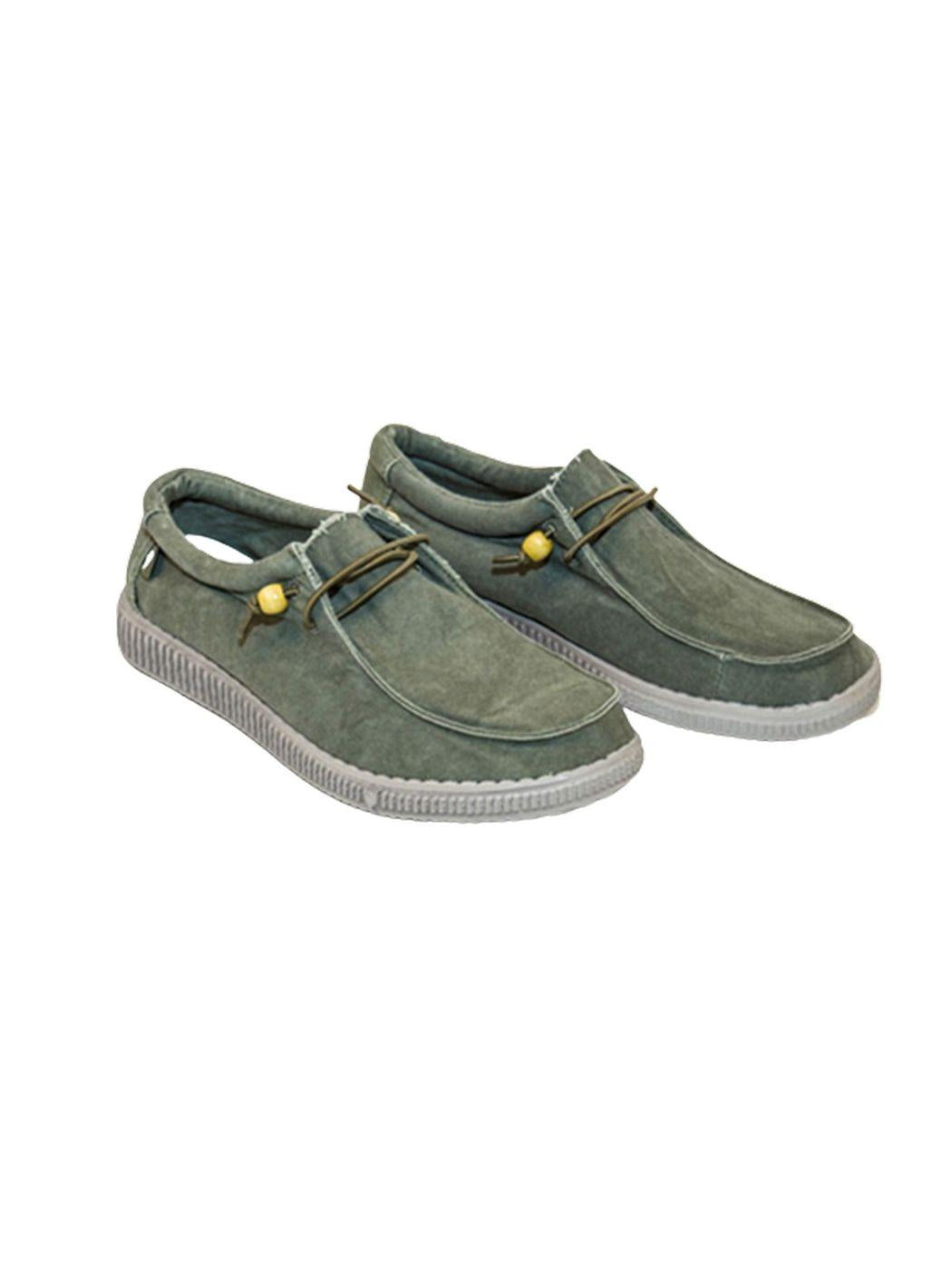 PITAS Mocassino Uomo WP150 WALLABI W KAKI Verde - Stilato