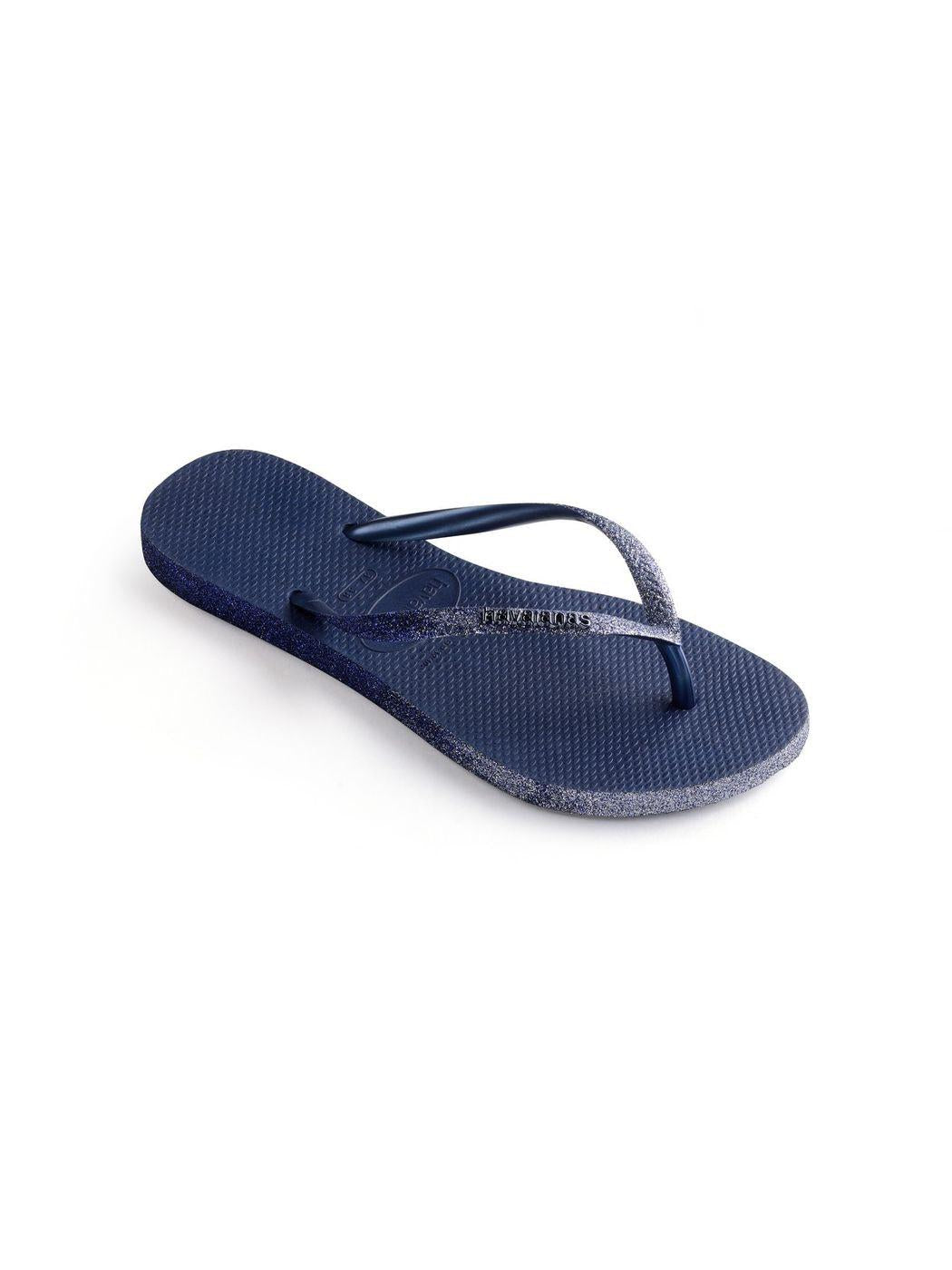 HAVAIANAS Infradito Donna SLIM SPARKLE ME FC 4146093.0555 Blu - Stilato