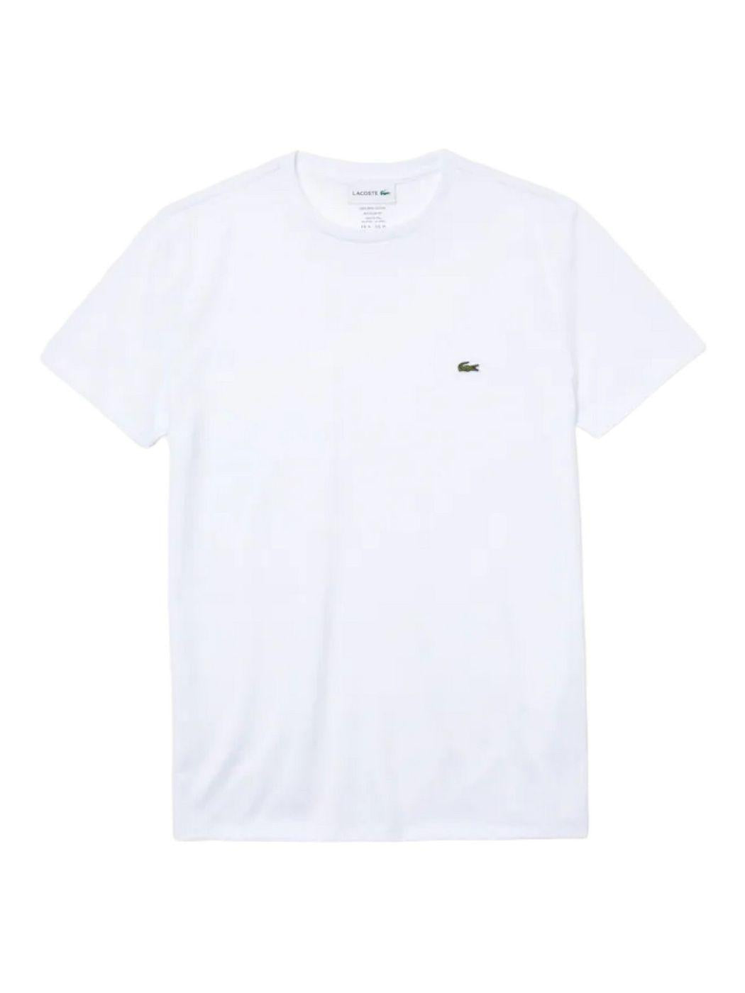 LACOSTE T-Shirt e Polo Uomo TH6709 001 Bianco - Stilato