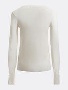 GUESS Maglione Donna W2YR30 Z2V62 G012 Bianco - Stilato