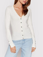 GUESS Cardigan Donna W2YR33 Z2V62 G012 Bianco - Stilato