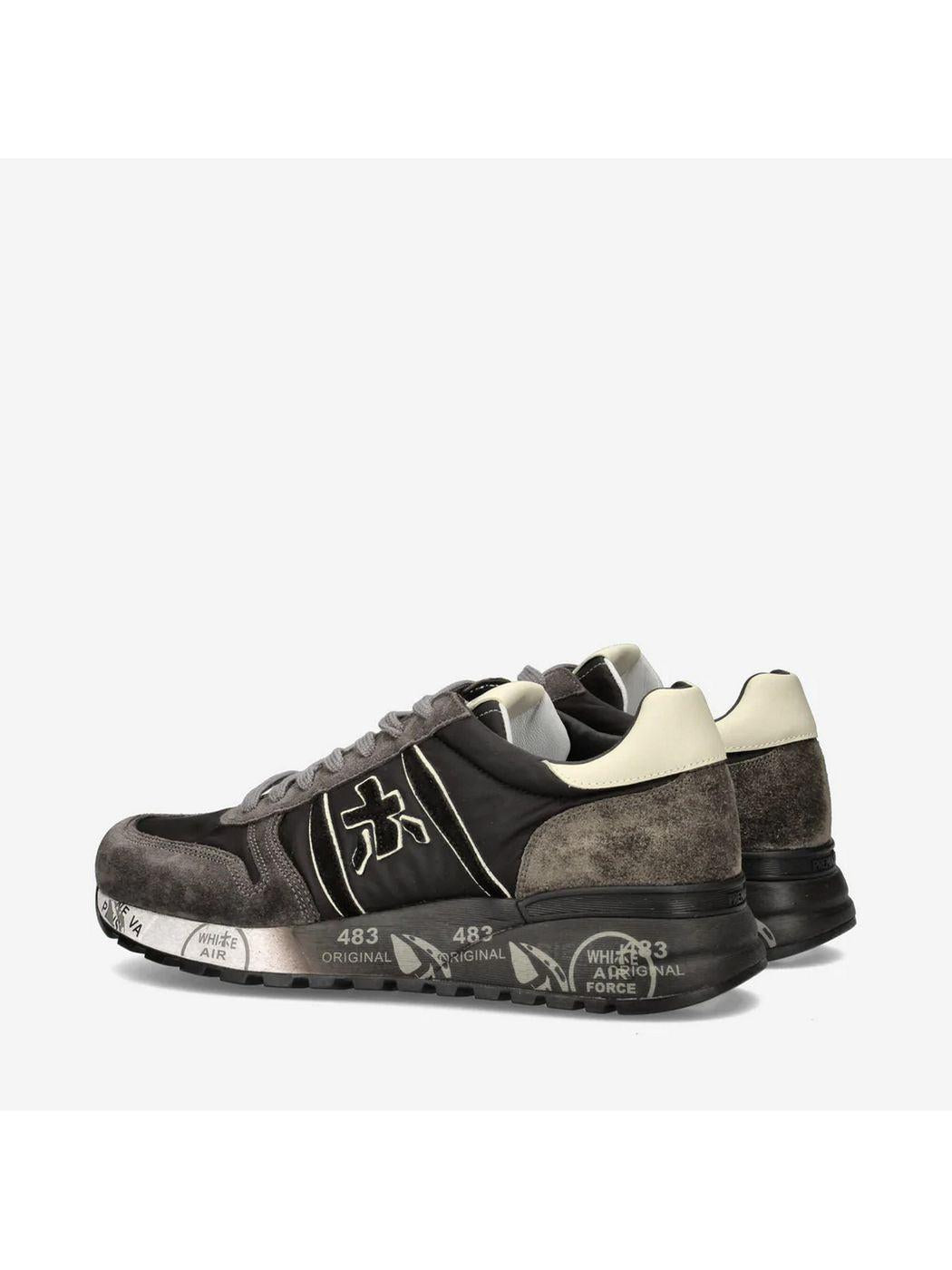 PREMIATA Sneaker Uomo LANDER VAR 4951 Nero - Stilato