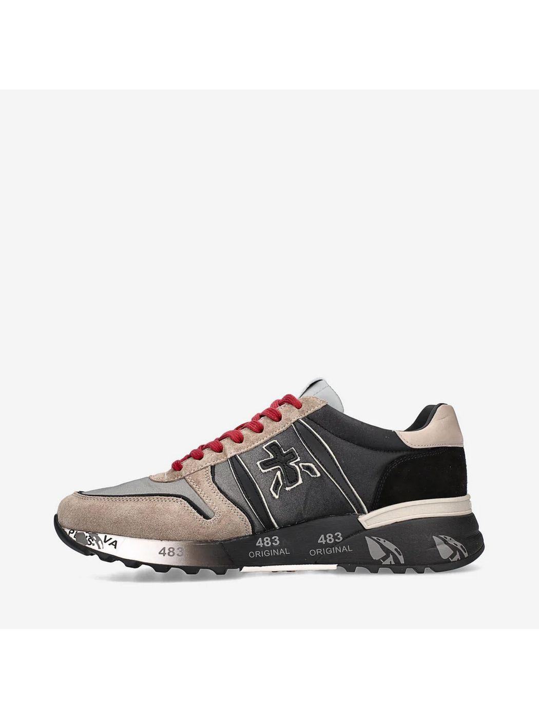 PREMIATA Sneaker Uomo LANDER VAR 5362 Grigio - Stilato