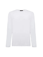 LIU JO UOMO T-Shirt e Polo Uomo M000P204LONGLOGO 01 Bianco - Stilato