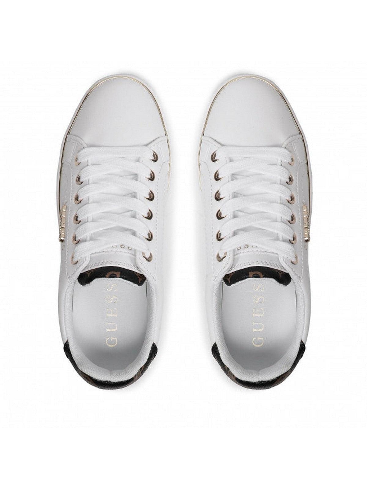 GUESS Sneaker Donna FL7BKI ELE12 WHIBR Bianco - Stilato