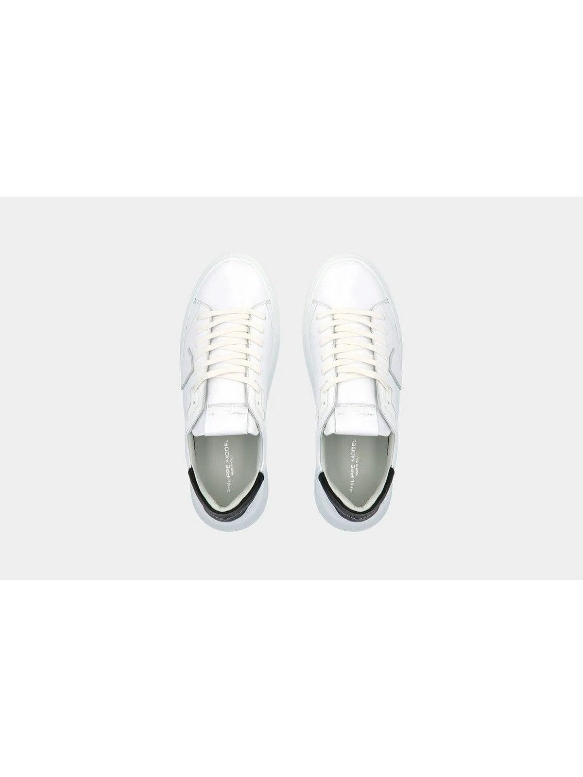 PHILIPPE MODEL Sneaker Uomo Temple low man BTLU V007 Bianco - Stilato