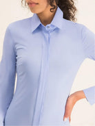 PATRIZIA PEPE Camicia Donna CC0355 A01 C268 Blu - Stilato