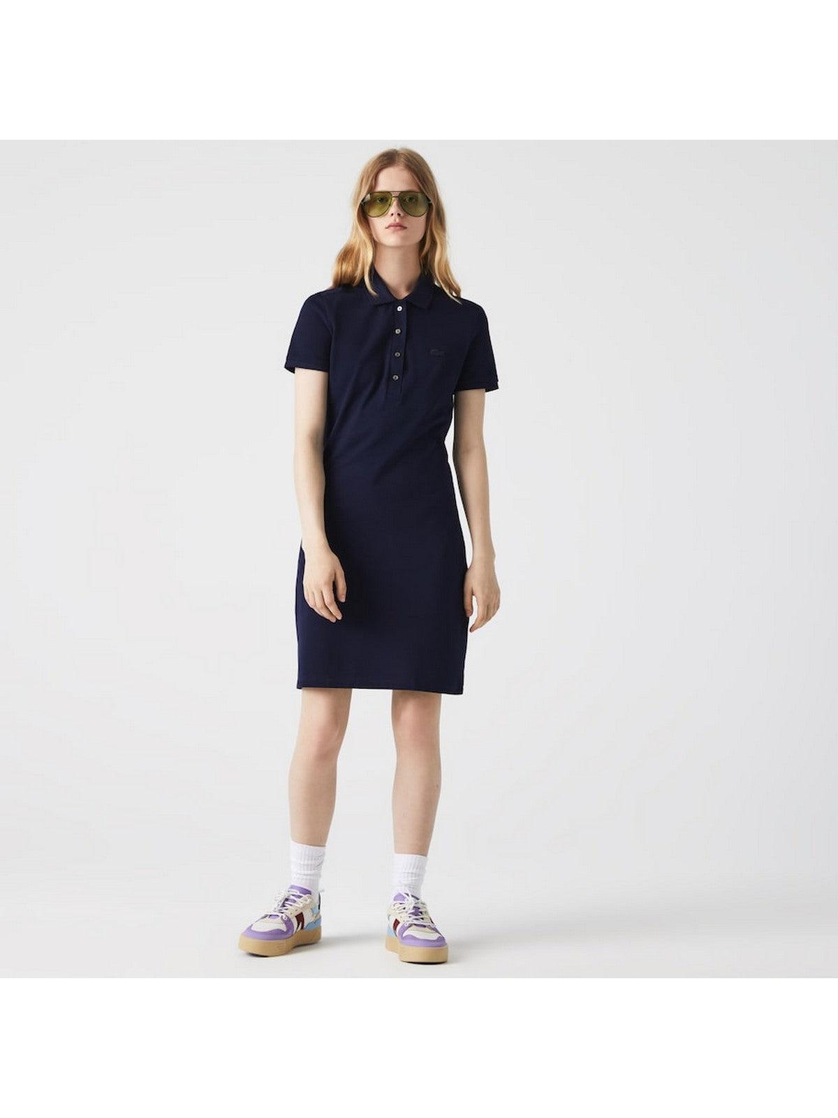 LACOSTE Abito Donna EF5473 166 Blu - Stilato