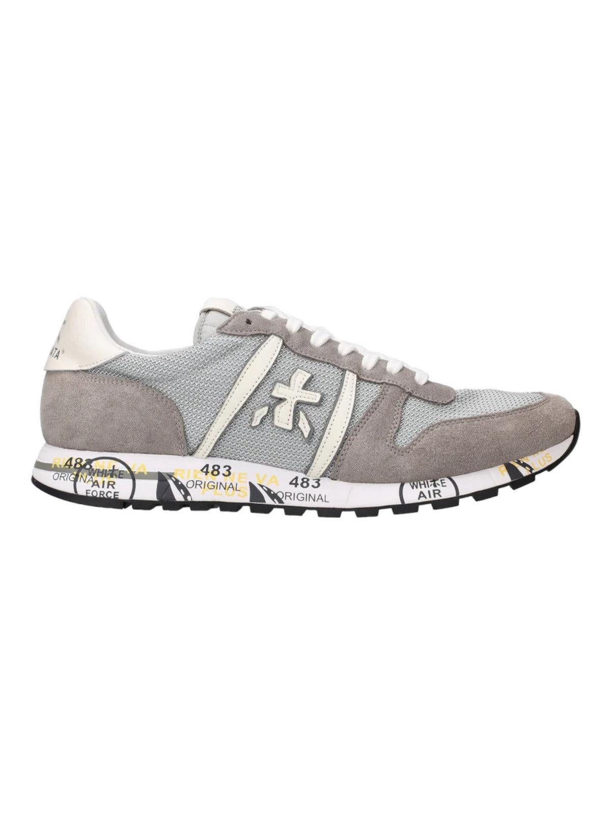 PREMIATA Sneaker Uomo ERIC VAR 6140 Grigio - Stilato