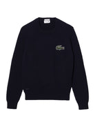 LACOSTE Maglione Uomo AH9884 166 Blu - Stilato