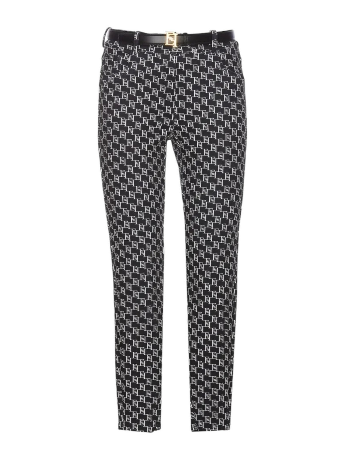 ELISABETTA FRANCHI Pantalone Donna PA02041E2 685 Nero - Stilato