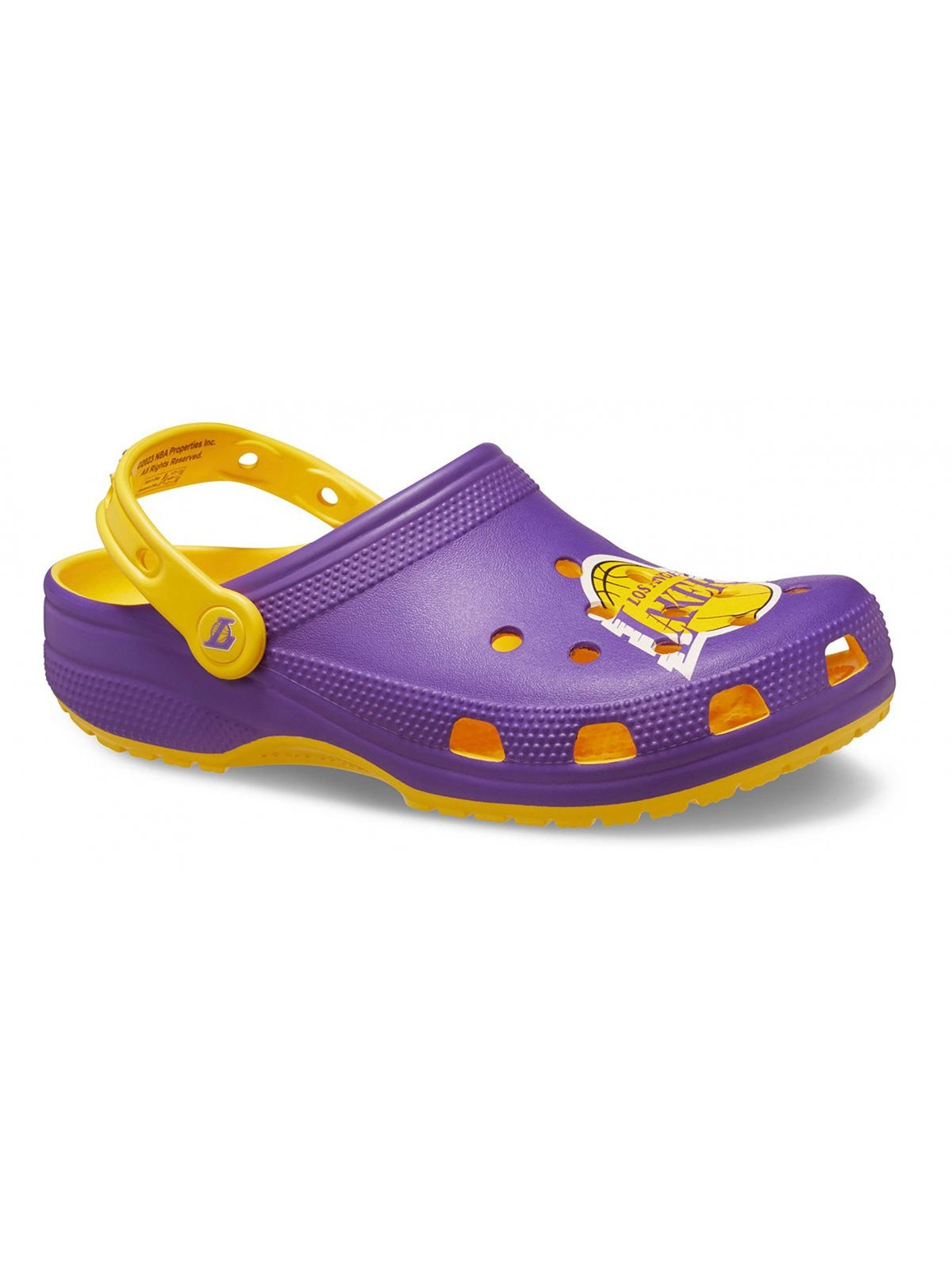 CROCS Ciabatta Unisex adulto NBA Los Angeles Lakers Cls Clg 208650 75Y Viola - Stilato