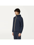 K-WAY Giubbino Uomo Jack stretch nylon jersey K2121NW K89 Blu - Stilato