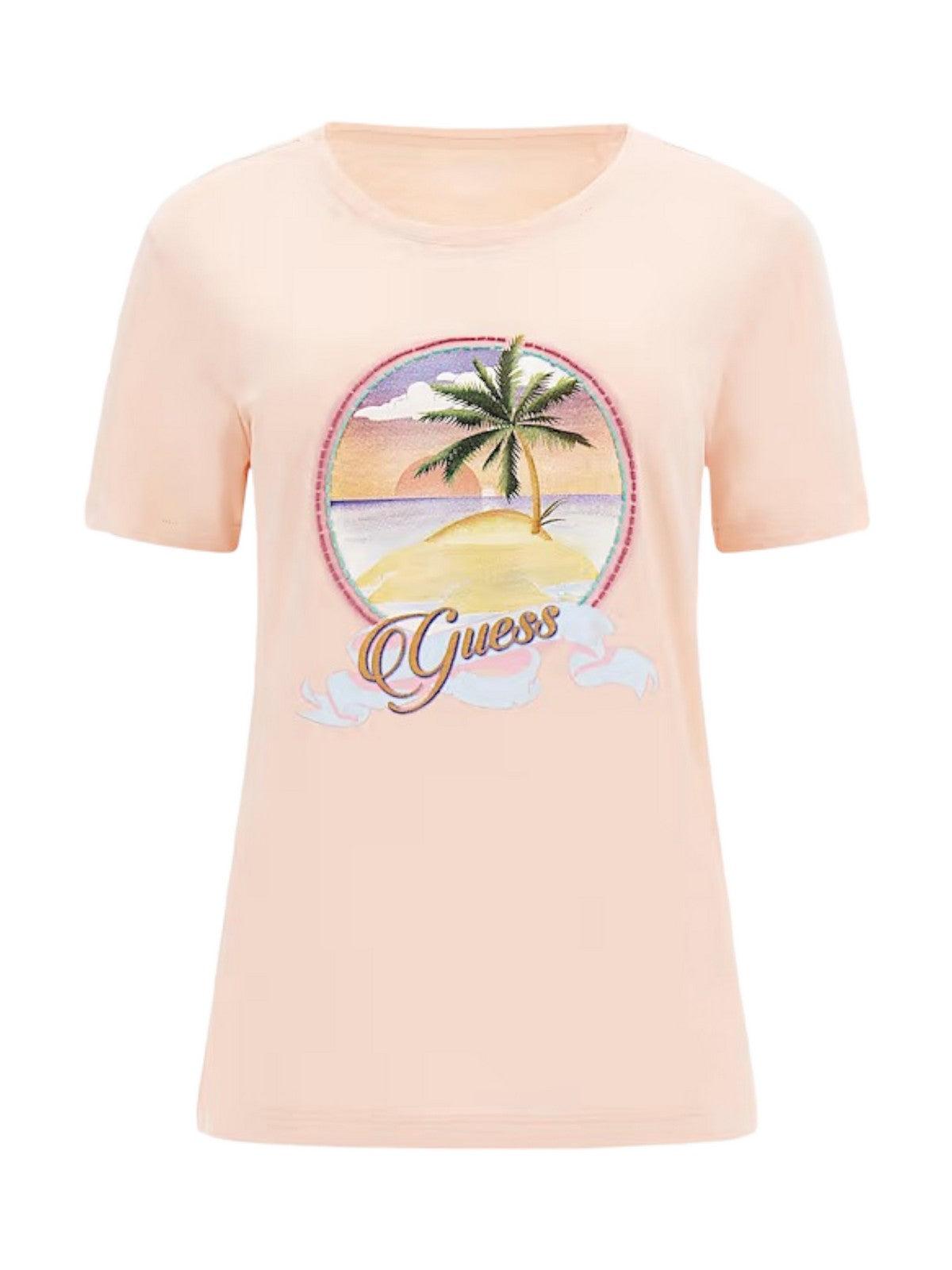 GUESS T-Shirt e Polo Donna W3GI29 KB1P0 F66P Rosa - Stilato