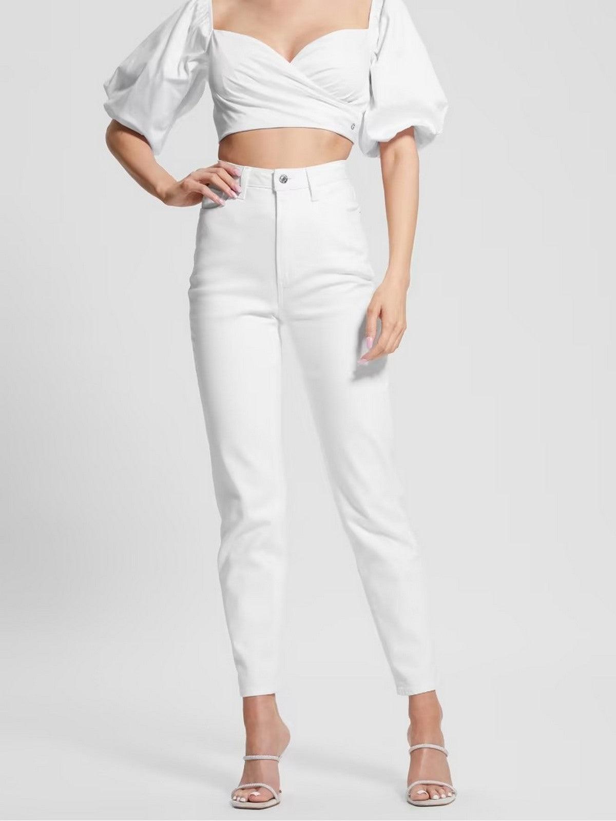 GUESS Jeans Donna WBGA21 D4T50 G011 Bianco - Stilato