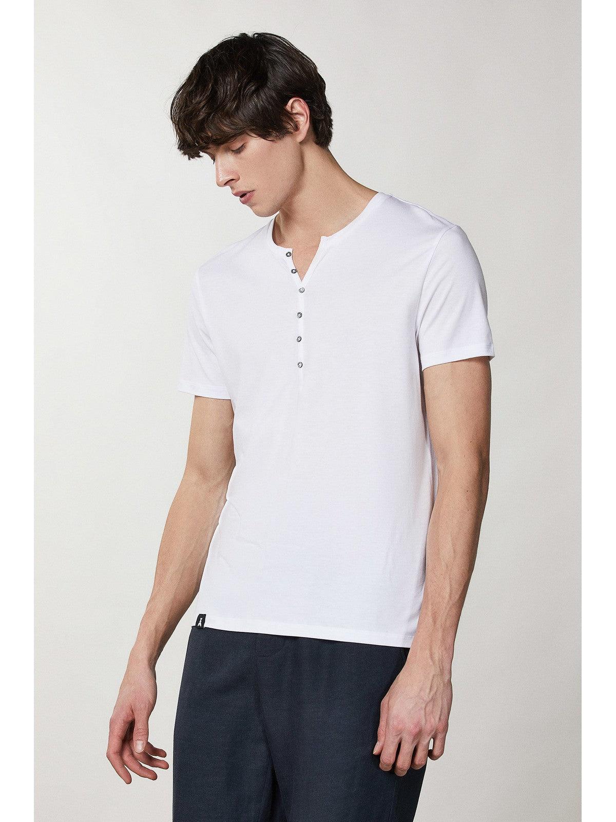 PATRIZIA PEPE T-Shirt e Polo Uomo 5M1267 JT23 W103 Bianco - Stilato