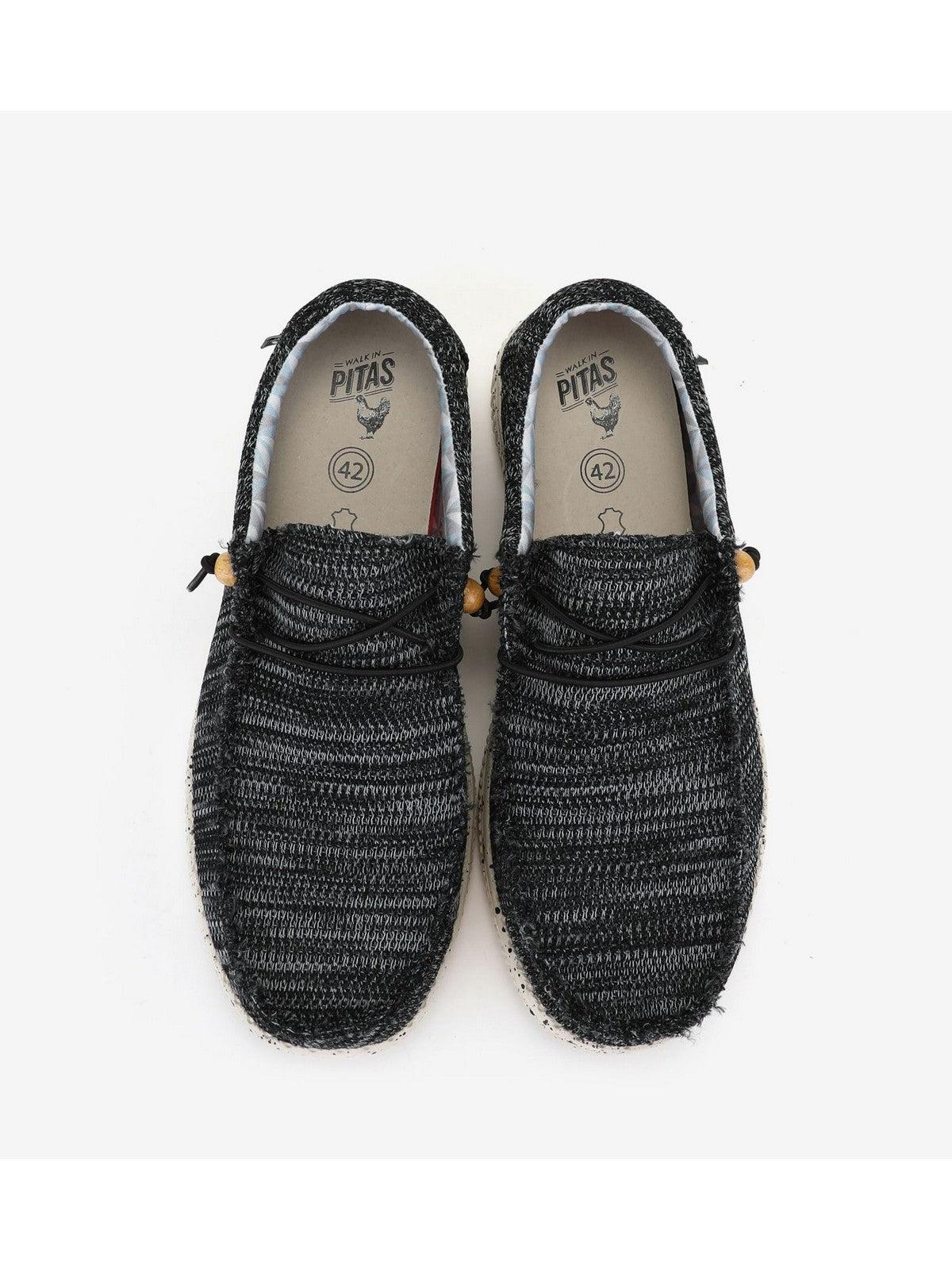 PITAS Mocassino Uomo WP150 W KNITTED NERO Nero - Stilato