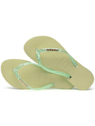 HAVAIANAS Infradito Donna Hav. Slim Glitter Flourish 4147122.6617 Verde - Stilato