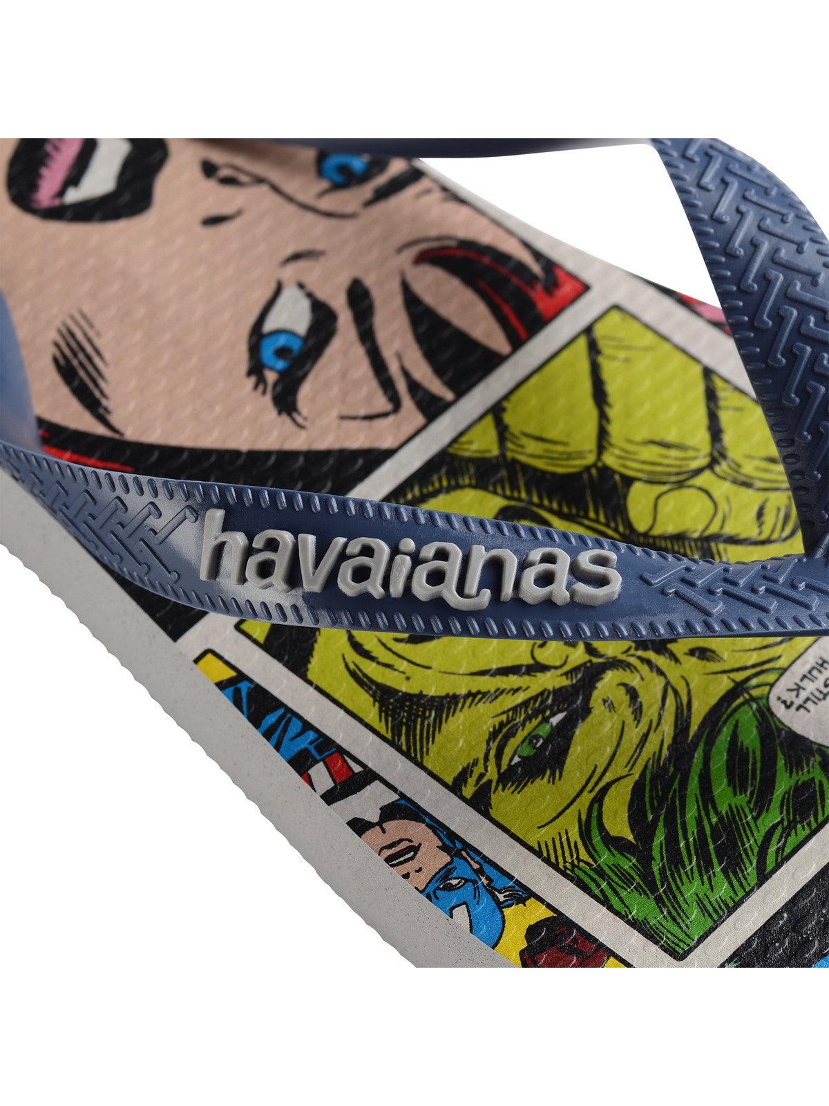 HAVAIANAS Infradito Unisex adulto Hav. Top marvel 4147012.9427 Grigio - Stilato