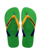 HAVAIANAS Infradito Unisex adulto Hav. Brasil mix 4123206.1985 Verde - Stilato