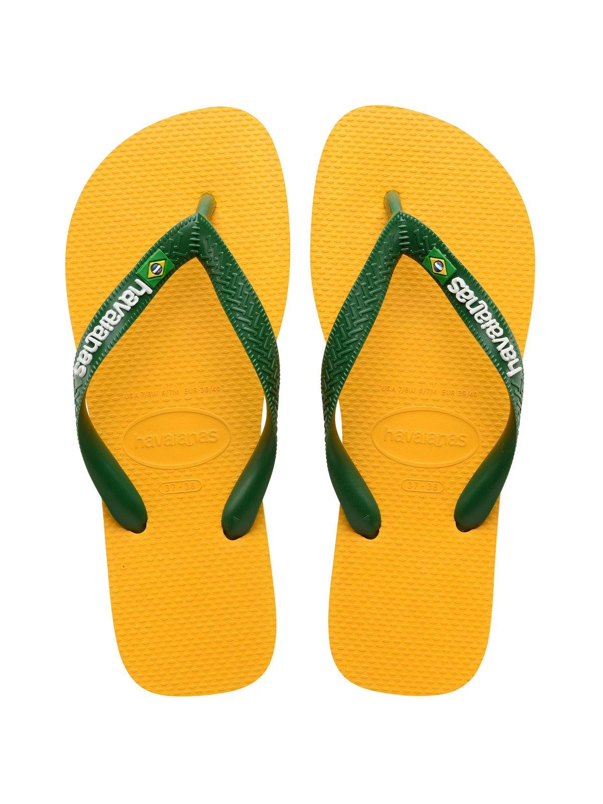 HAVAIANAS Infradito Donna Hav. Brasil logo 4110850.1740 Giallo - Stilato