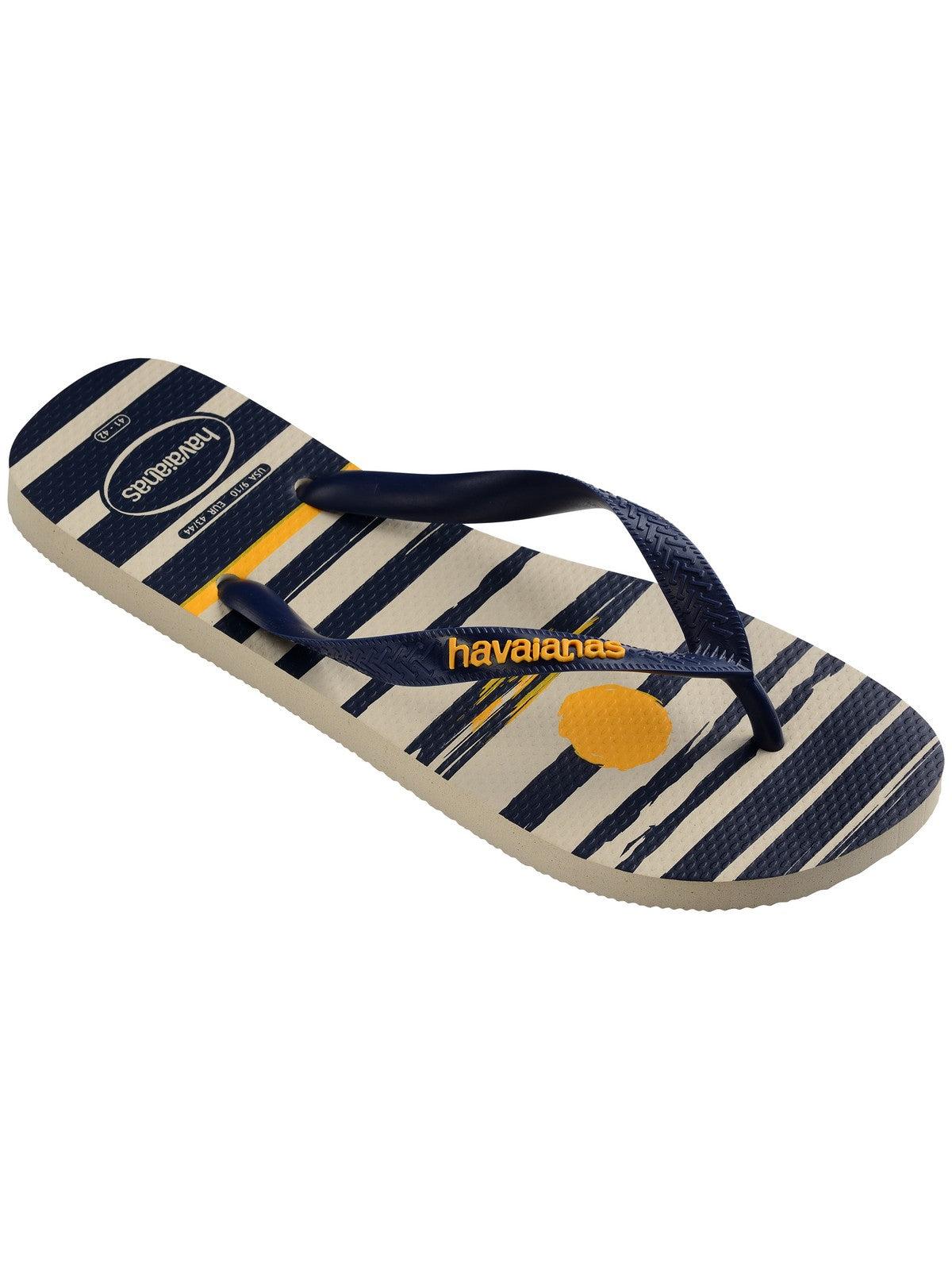 HAVAIANAS Infradito Uomo Hav. Top Nautical 4137126.8009 Beige - Stilato