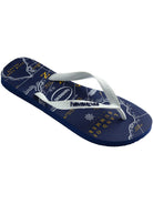 HAVAIANAS Infradito Uomo Hav. Top Nautical 4137126.3525 Blu - Stilato