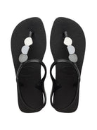 HAVAIANAS Infradito Donna Hav. Flash Urban Plus 4144382.1069 Nero - Stilato