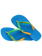 HAVAIANAS Infradito Unisex adulto Hav. Brasil mix 4123206.1989 Turchese - Stilato