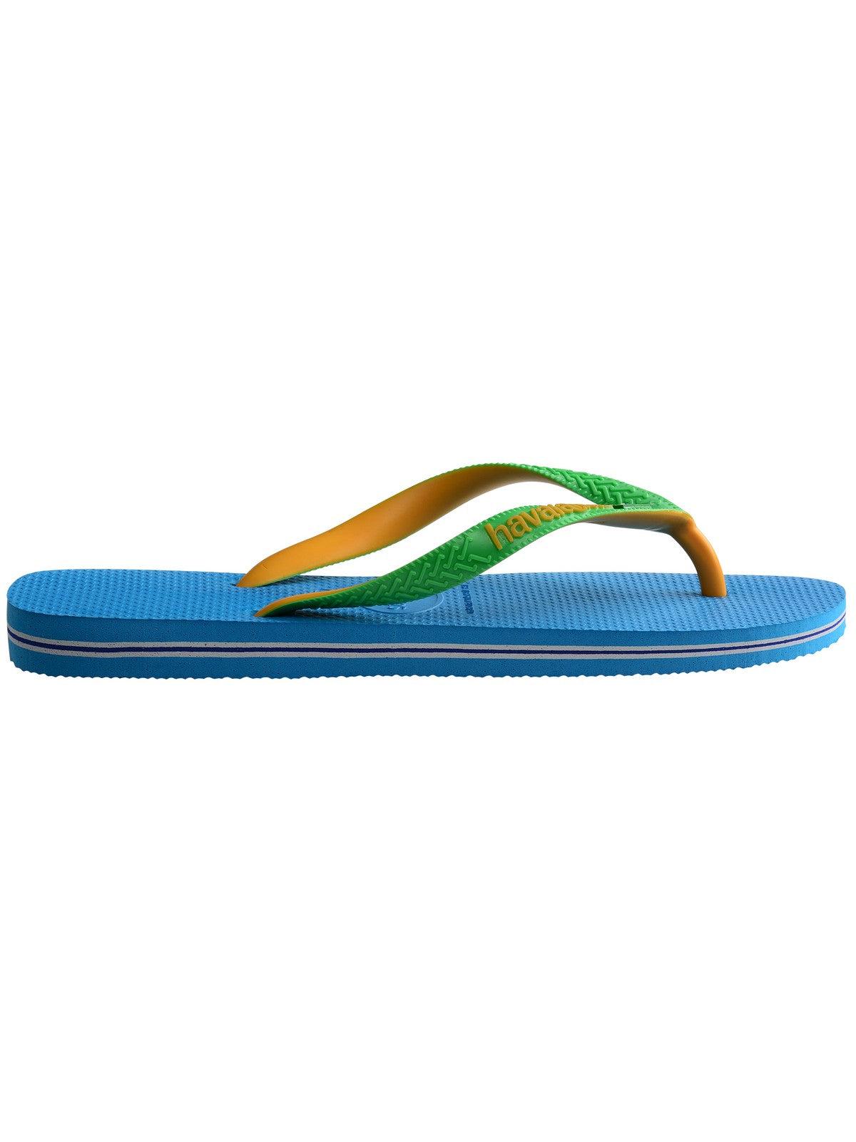 HAVAIANAS Infradito Unisex adulto Hav. Brasil mix 4123206.1989 Turchese - Stilato