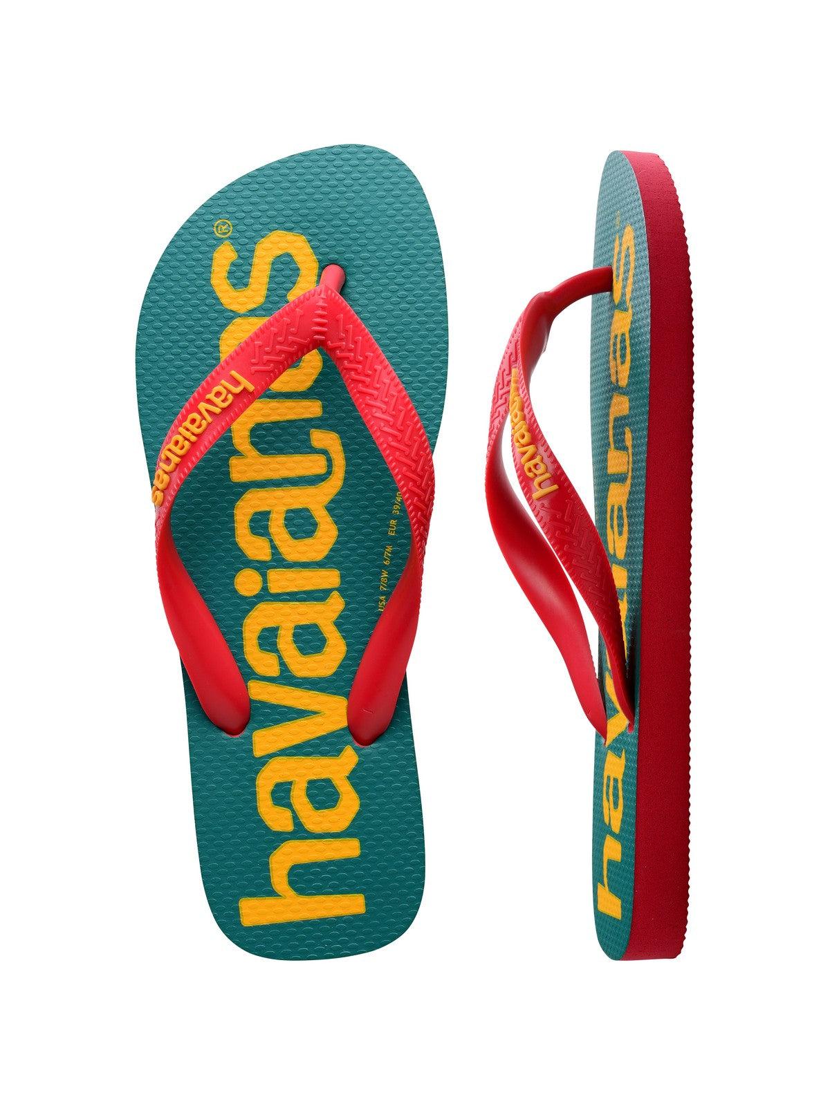 HAVAIANAS Infradito Unisex adulto Hav. Top logomania 2 4145741.7797 Rosso - Stilato