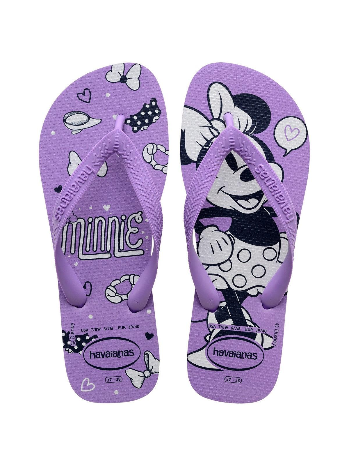 HAVAIANAS Infradito Bambine e ragazze Hav. top disney tranquility 4139412.1801 Viola - Stilato