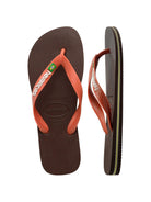 HAVAIANAS Infradito Unisex adulto Hav. Brasil logo 4110850.3059 Marrone - Stilato