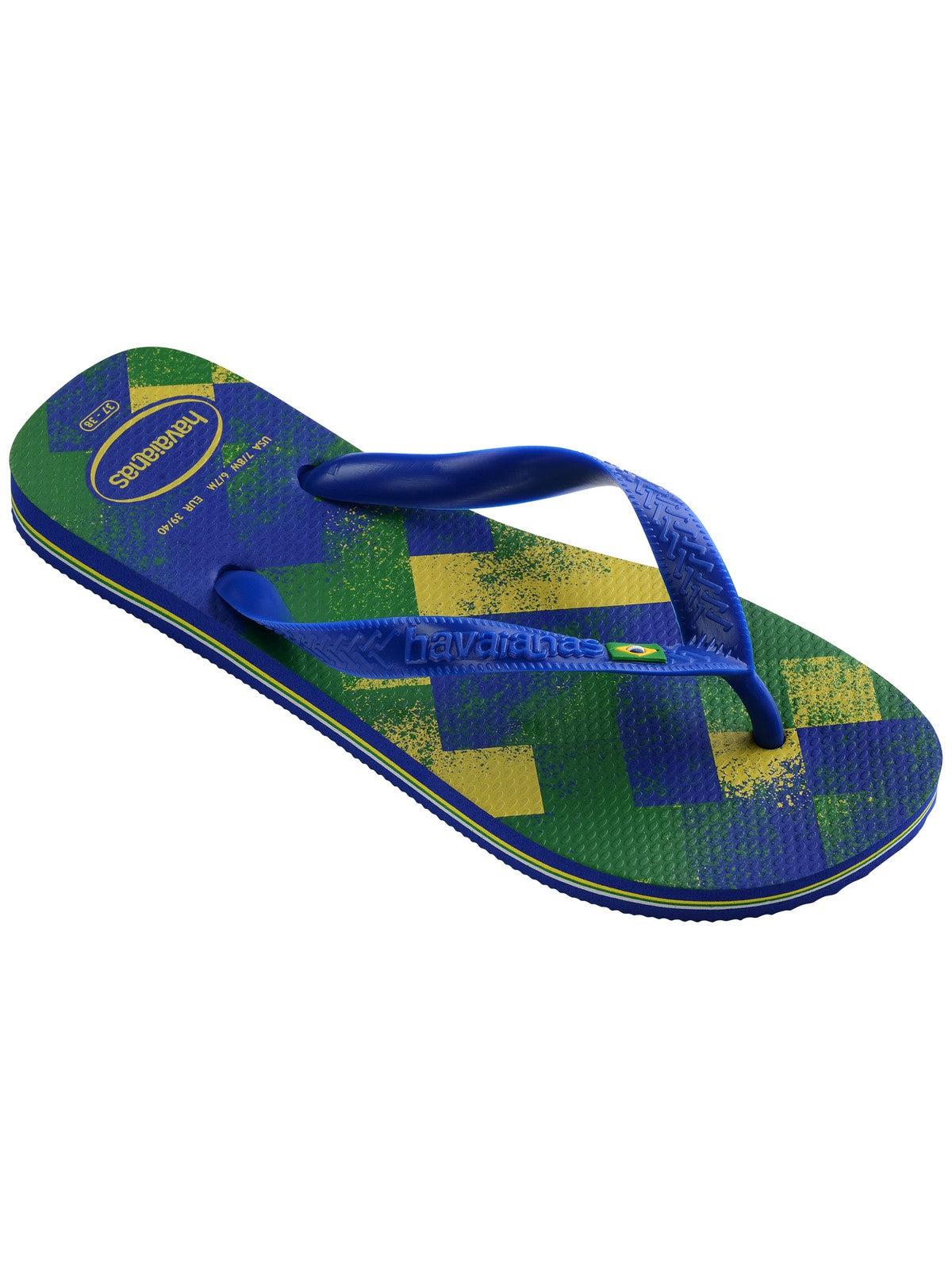 HAVAIANAS Infradito Unisex adulto Hav. Brasil Fresh 4145745.2711 Blu - Stilato