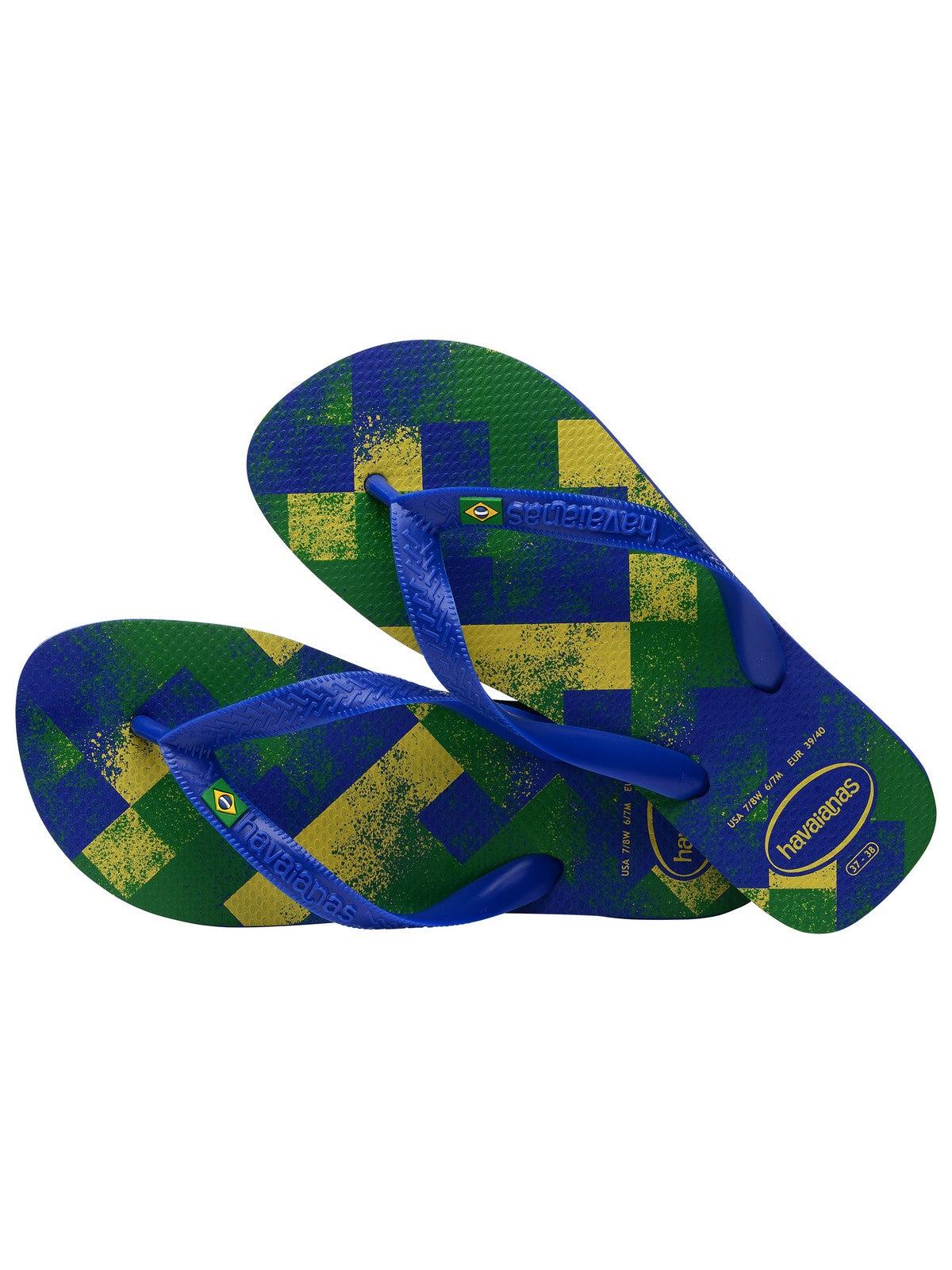 HAVAIANAS Infradito Unisex adulto Hav. Brasil Fresh 4145745.2711 Blu - Stilato