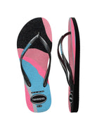 HAVAIANAS Infradito Donna Hav. Slim palette glow 4145766.0090 Nero - Stilato