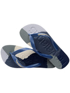 HAVAIANAS Infradito Uomo Hav. Top logomania colors II 4147526.0089 Blu - Stilato