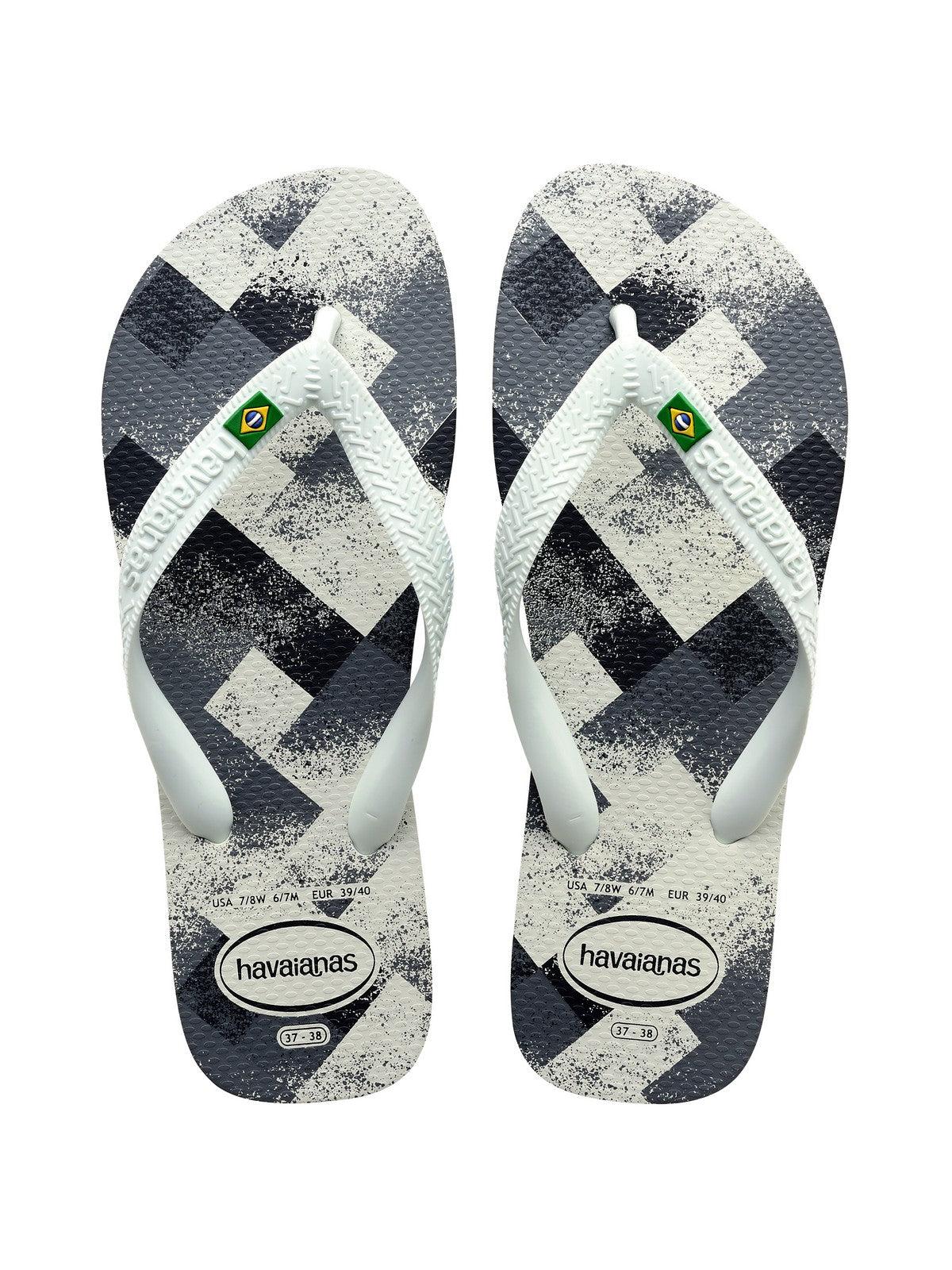 HAVAIANAS Infradito Unisex adulto Hav. Brasil Fresh 4145745.4108 Bianco - Stilato