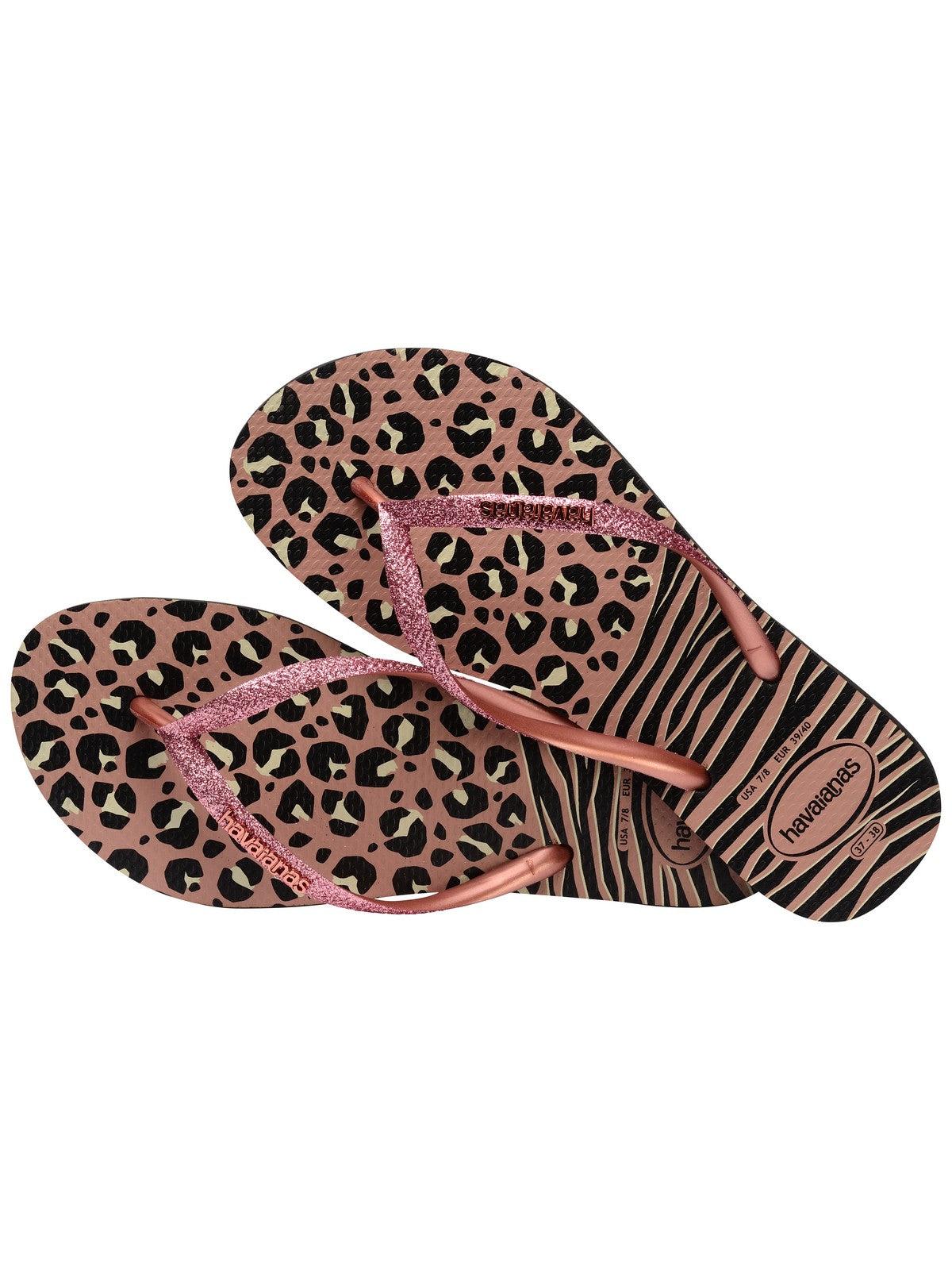 HAVAIANAS Ciabatta Donna Hav. Slim Animals Mix 4147964.1924 Nero - Stilato