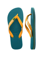 HAVAIANAS Infradito Donna Hav. Brasil logo 4110850.1832 Verde - Stilato