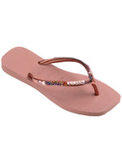 HAVAIANAS Infradito Donna Hav. Square magic sequin 4148272.3544 Rosa - Stilato