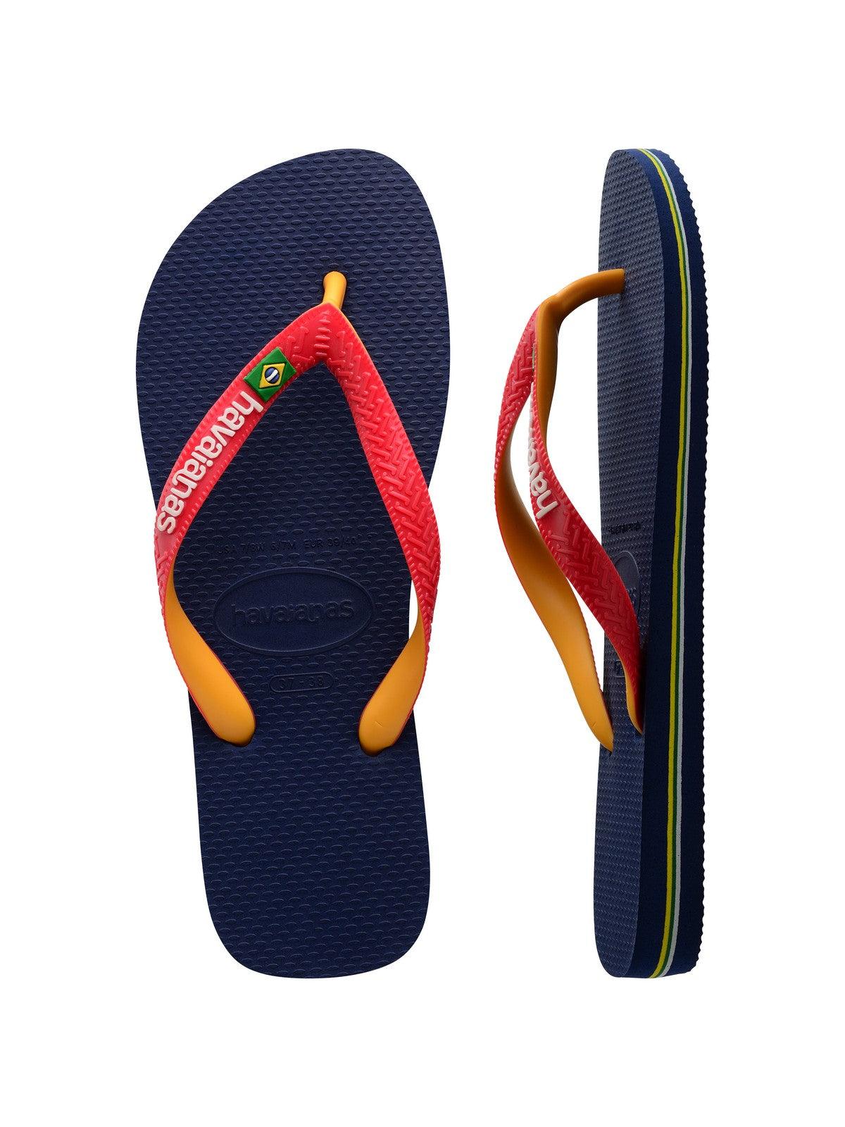 HAVAIANAS Infradito Unisex adulto Hav. Brasil mix 4123206.5603 Blu - Stilato