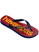 HAVAIANAS Infradito Unisex adulto Hav. Top logomania 2 4145741.0555 Blu - Stilato