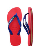 HAVAIANAS Infradito Unisex adulto Hav. Brasil logo 4110850.7797 Rosso - Stilato