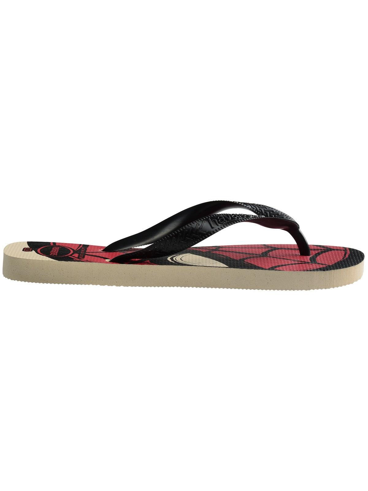 HAVAIANAS Infradito Bambini e ragazzi Hav. Top Marvel Logomania 4146953.0121 Beige - Stilato