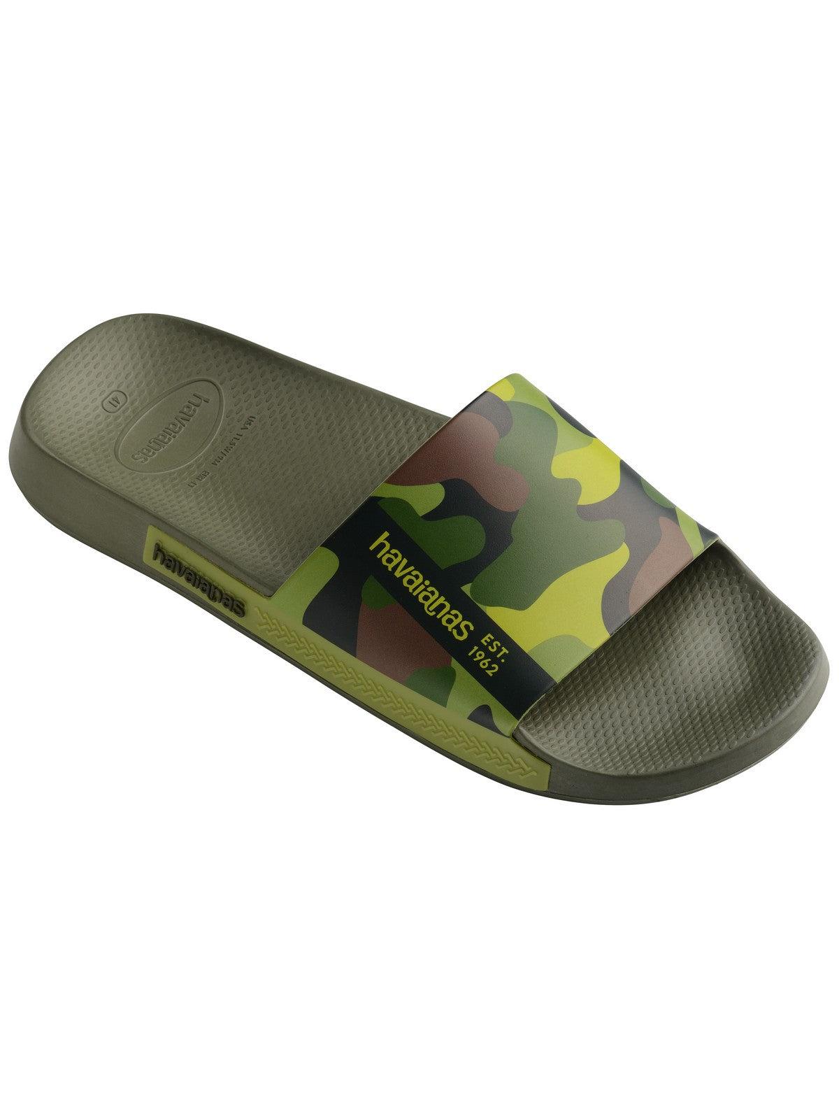 HAVAIANAS Ciabatta Unisex adulto Hav. slide print 4147329.0869 Verde - Stilato